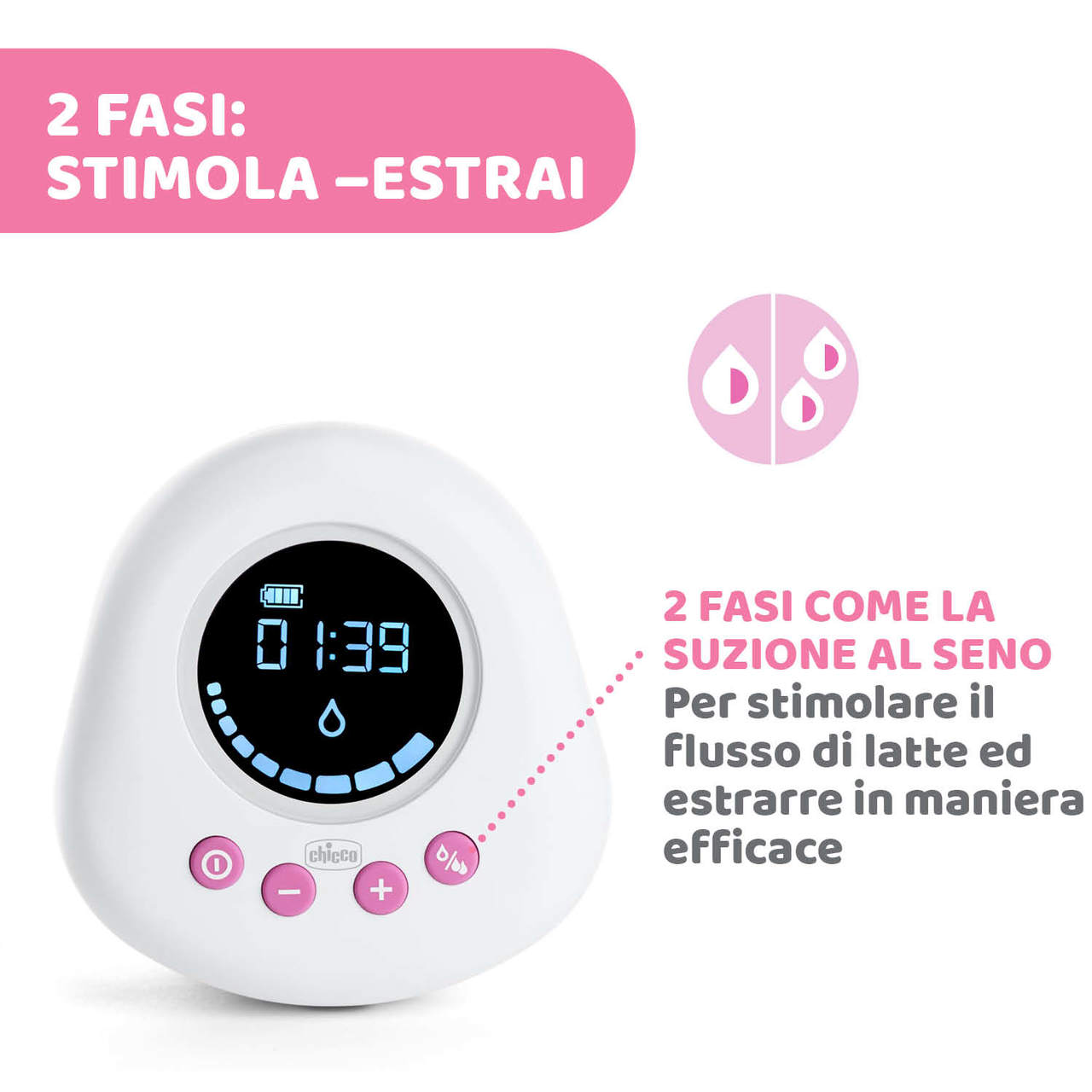 Tiralatte Elettrico Singolo Chicco - immagine 2