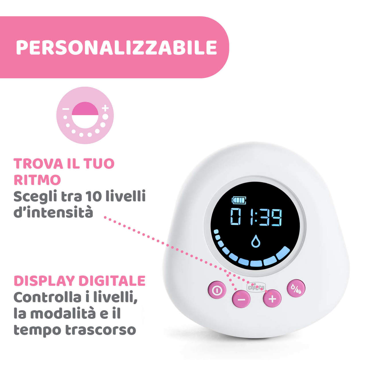 Tiralatte Elettrico Singolo Chicco - immagine 3