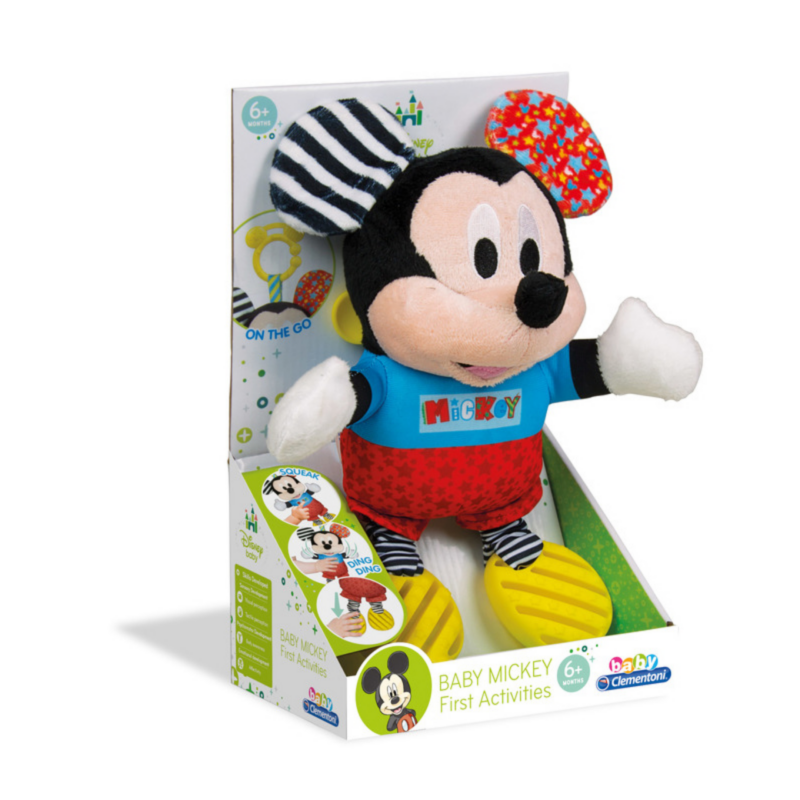 Peluche Baby Mickey Prime Abilità Clementoni