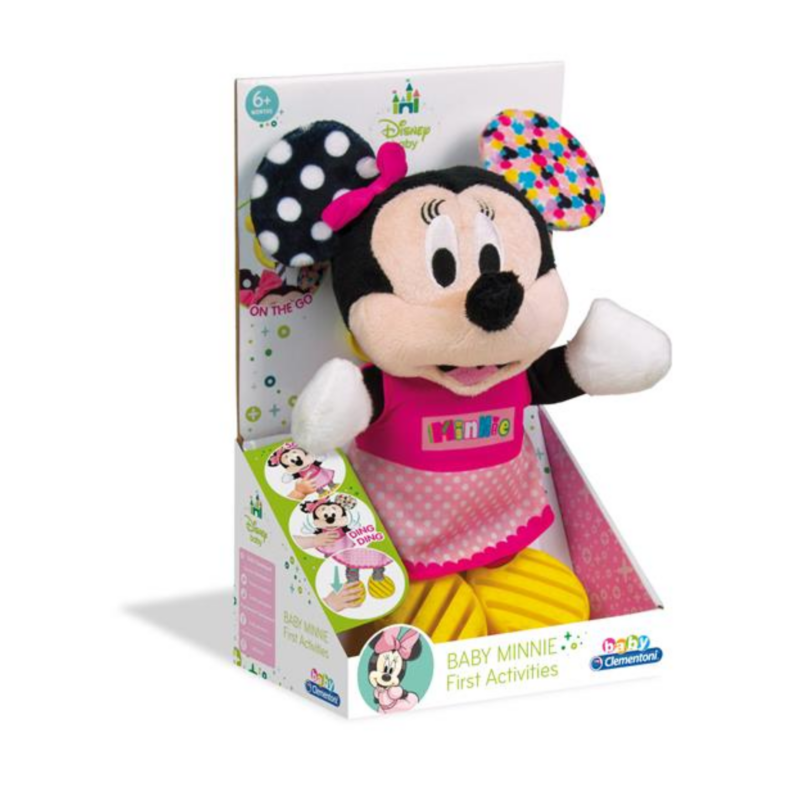 Peluche Baby Minnie Prime Abilità Clementoni