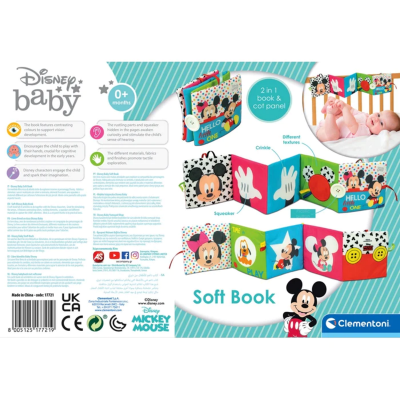 Disney Baby Libro Morbido Clementoni - immagine 3