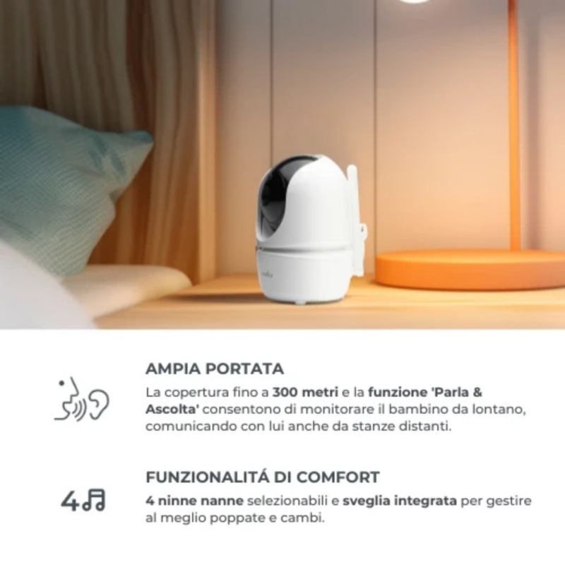 Video Baby Monitor Wireless - Nuvita 3045 - immagine 7