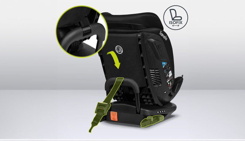 Seggiolino Auto Bastiaan RWF i-Size Black Carbon Lionelo 0-36 kg - immagine 12