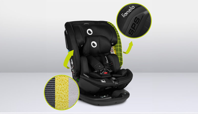 Seggiolino Auto Bastiaan RWF i-Size Black Carbon Lionelo 0-36 kg - immagine 15