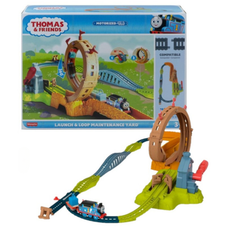 Thomas & Friends - Il Trenino Thomas Super Loop Lancia e Sfreccia