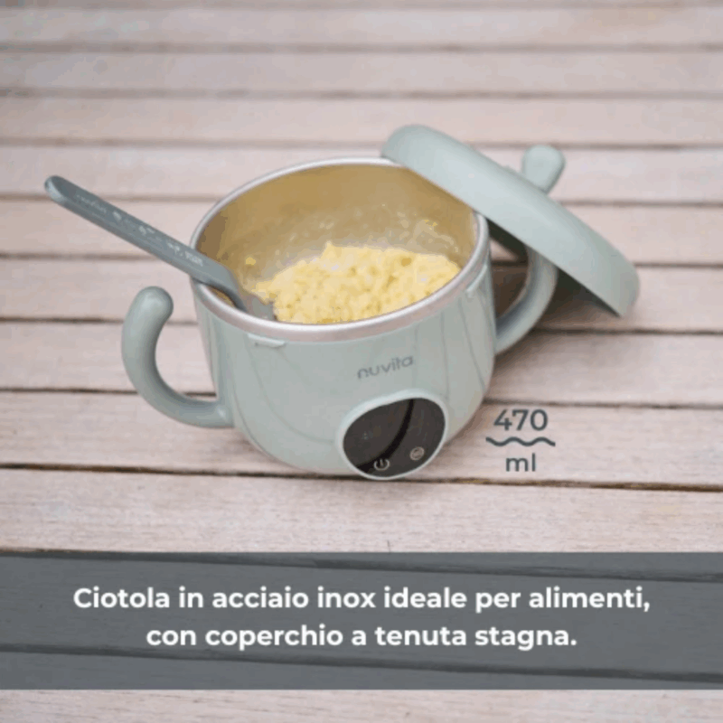Scaldapappa Ricaricabile Pappa'n'Go - 1980 Nuvita - immagine 6