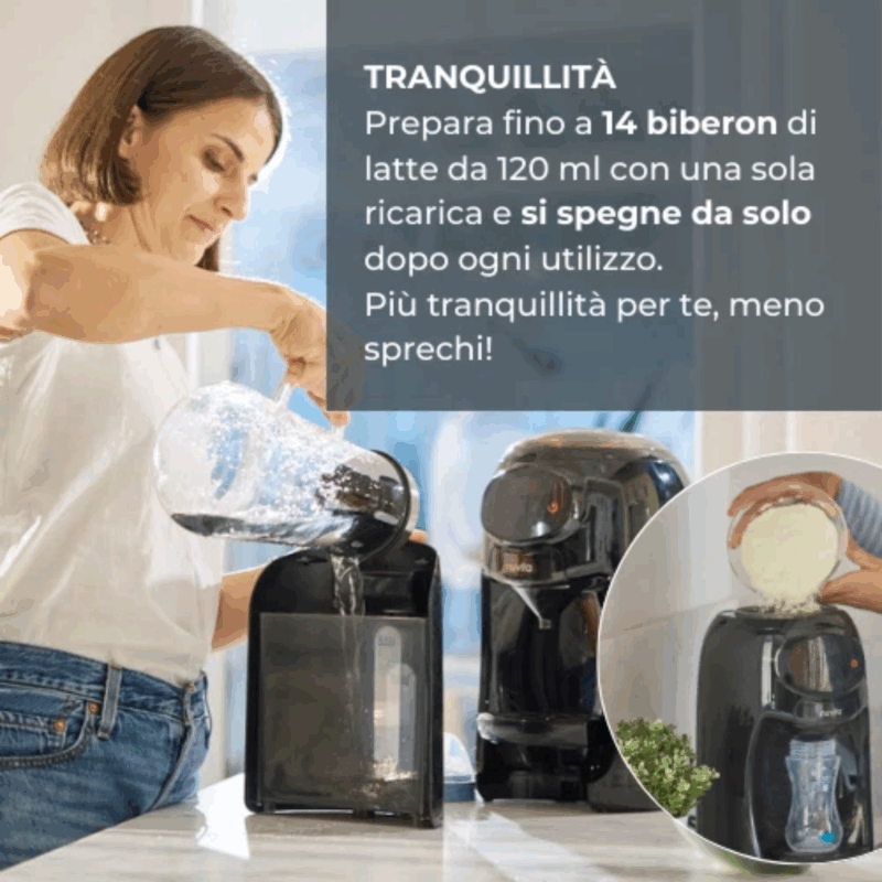 Preparatore Istantaneo di Biberon Lattespresso - Nuvita 1180 - immagine 6