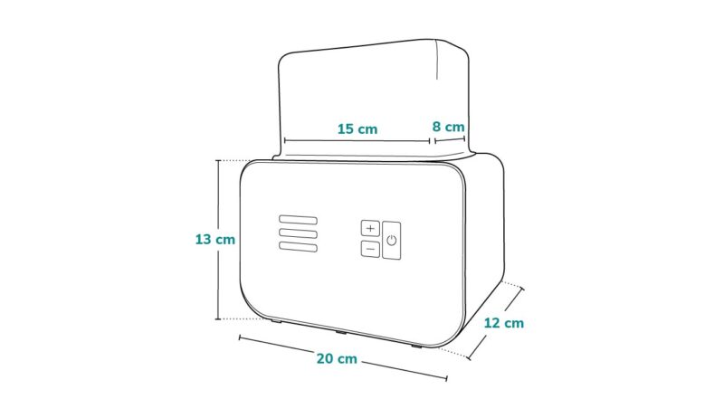 Scaldabiberon Elettrico Doppio 6 in 1 Thermup Double Lionelo - immagine 8