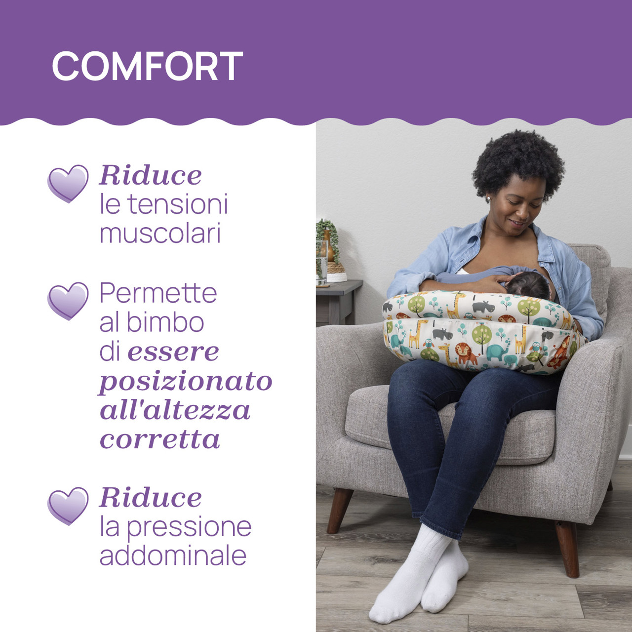 Cuscino per Allattamento Boppy Deluxe Chicco - immagine 7
