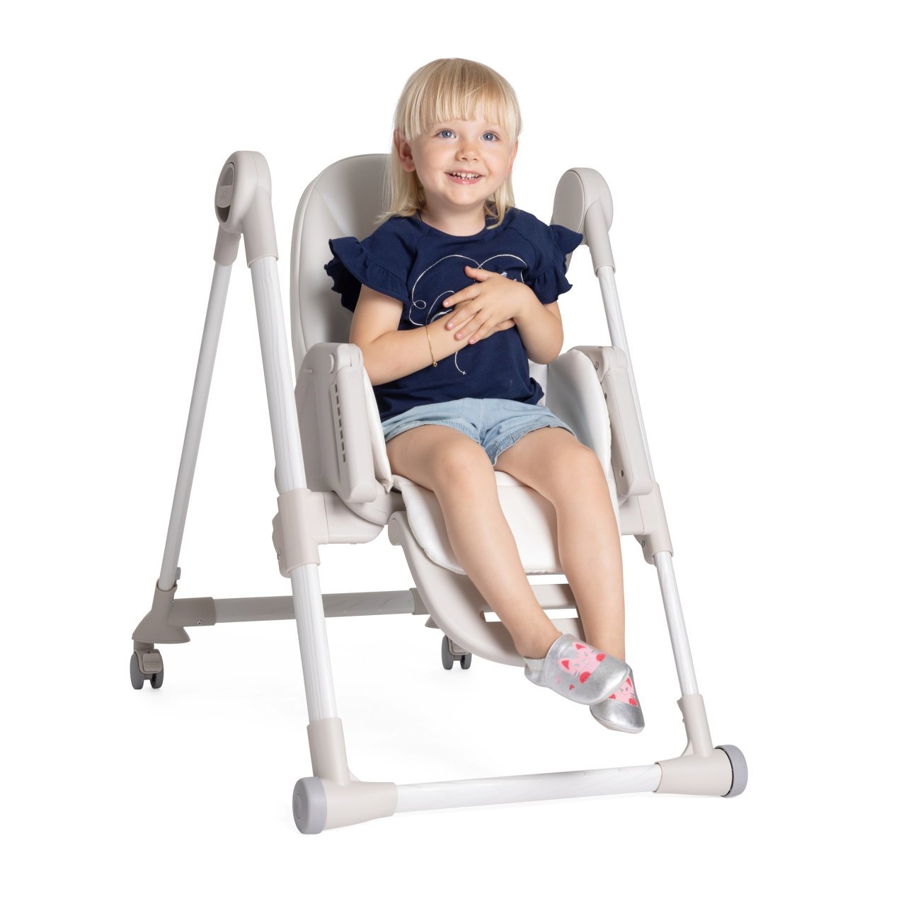 Seggiolone Pappa Polly Armonia Chicco Motherpearl - immagine 11