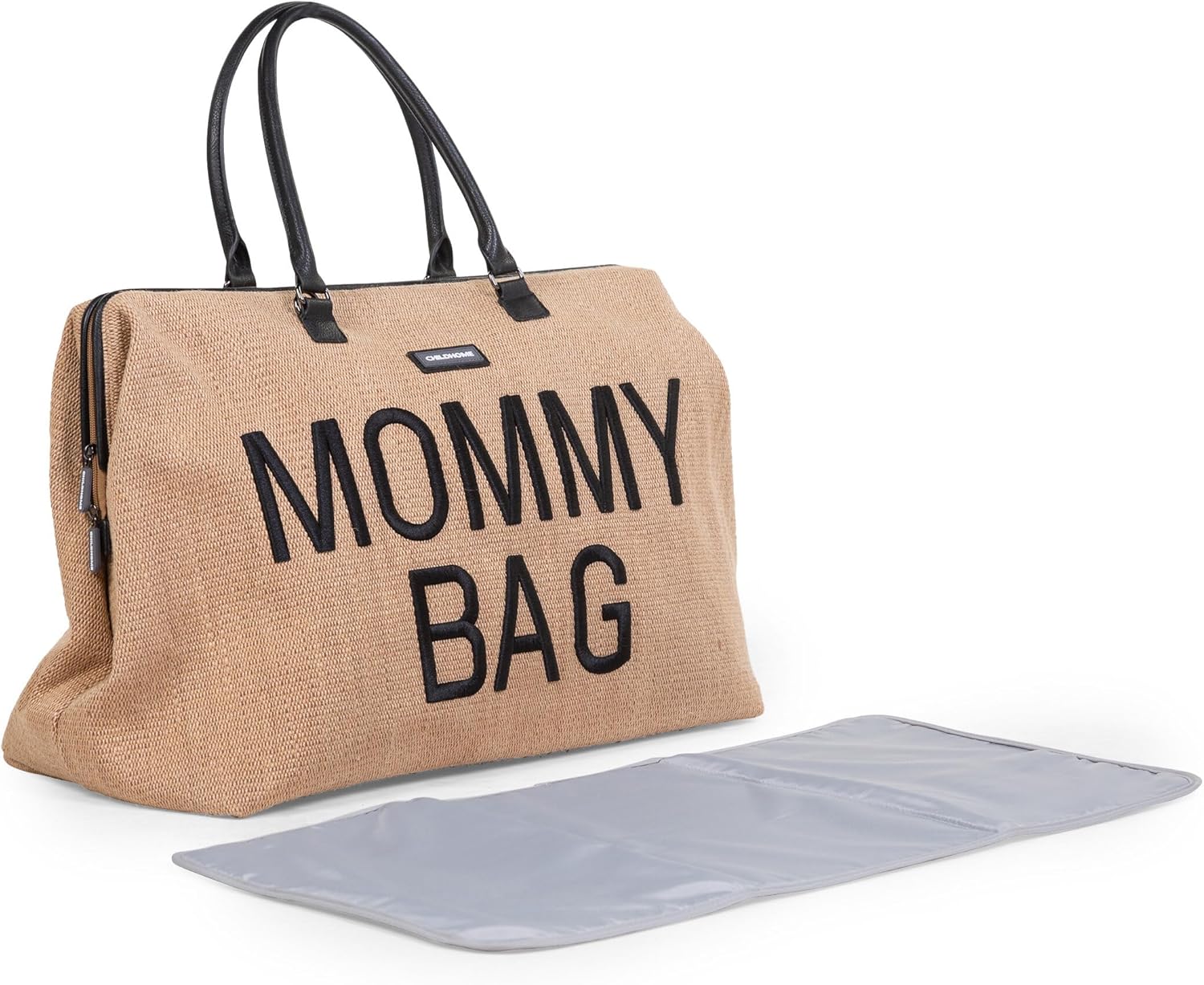 Borsa Fasciatoio per la Mamma Mommy Bag Raffia Childhome - immagine 7