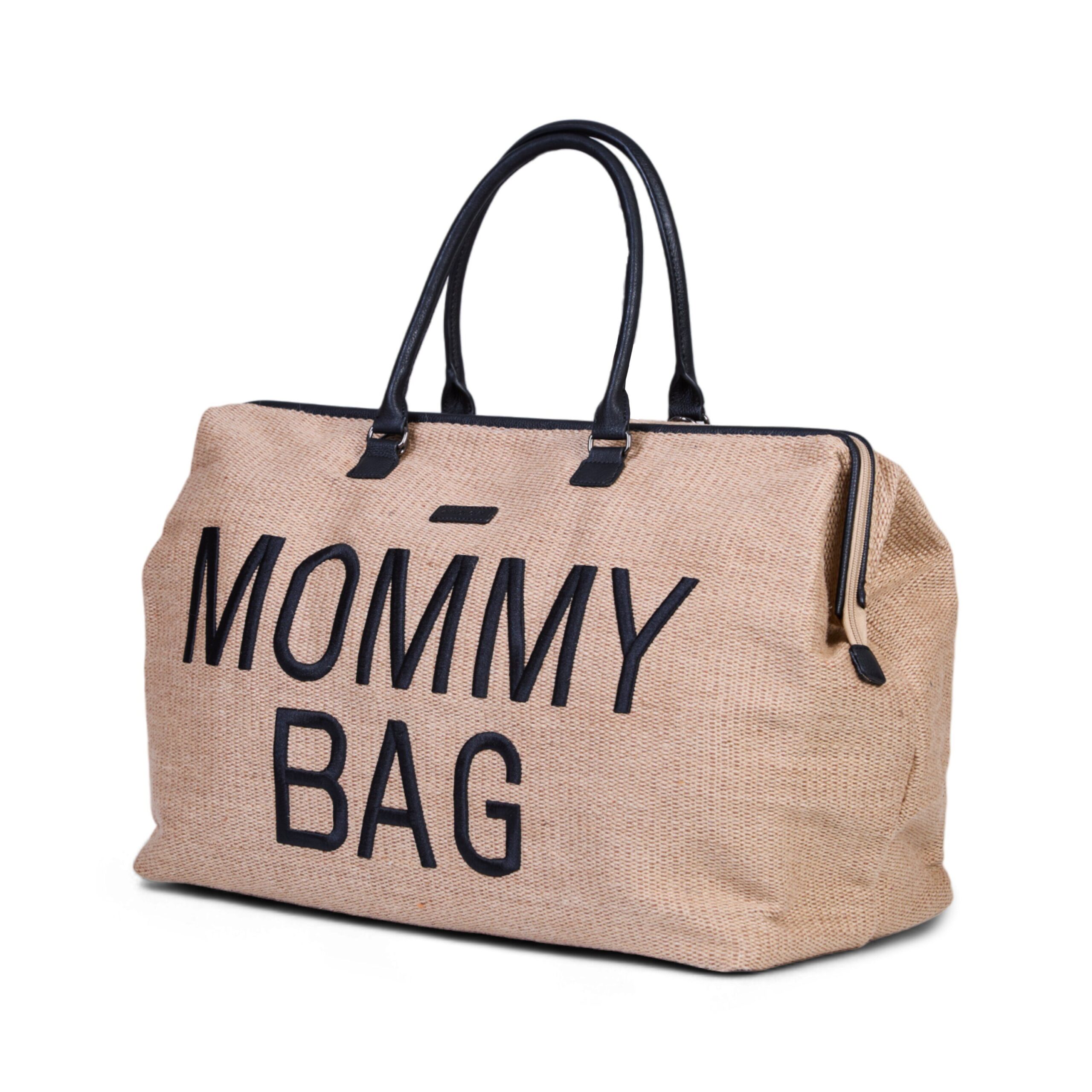 Borsa Fasciatoio per la Mamma Mommy Bag Raffia Childhome - immagine 4