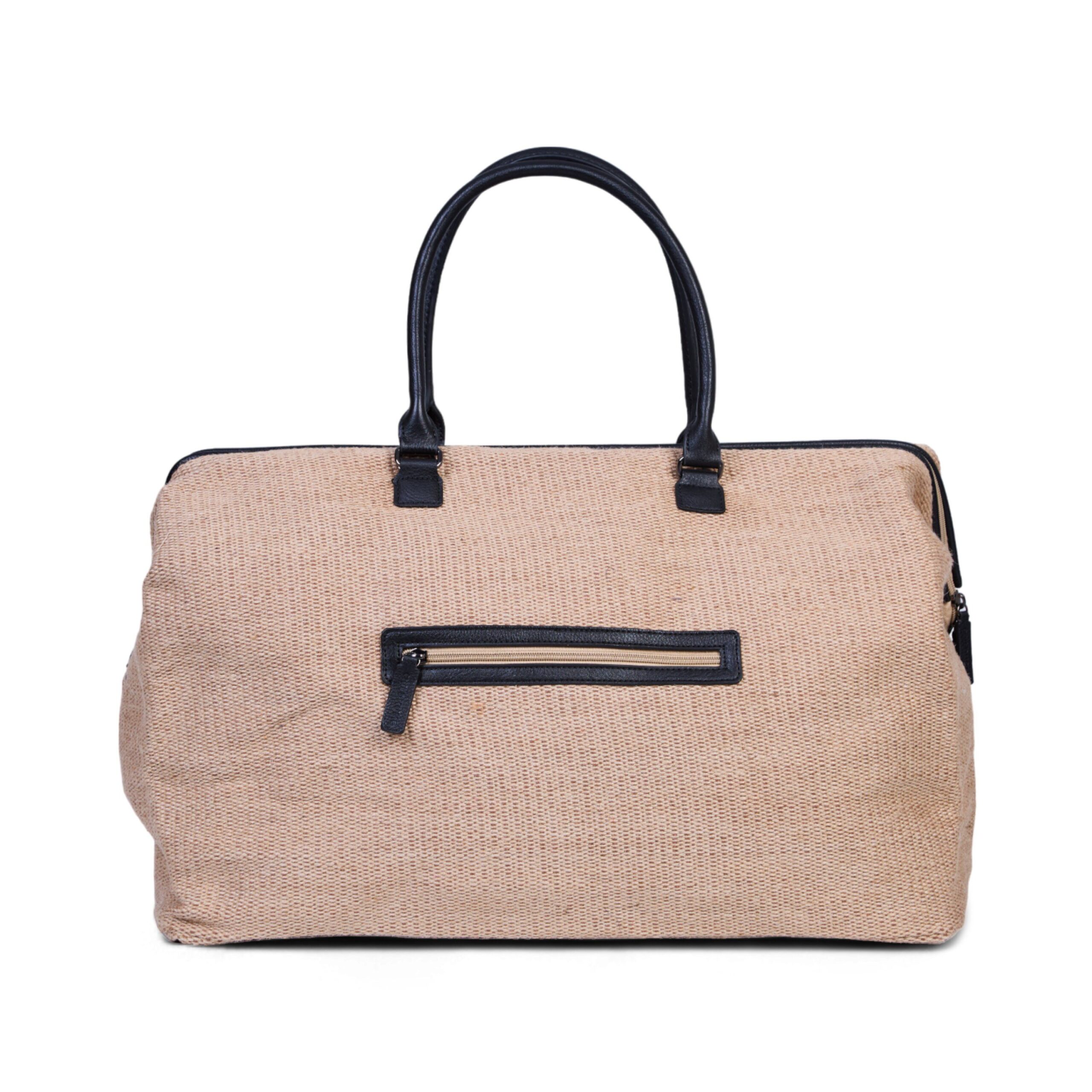 Borsa Fasciatoio per la Mamma Mommy Bag Raffia Childhome - immagine 5