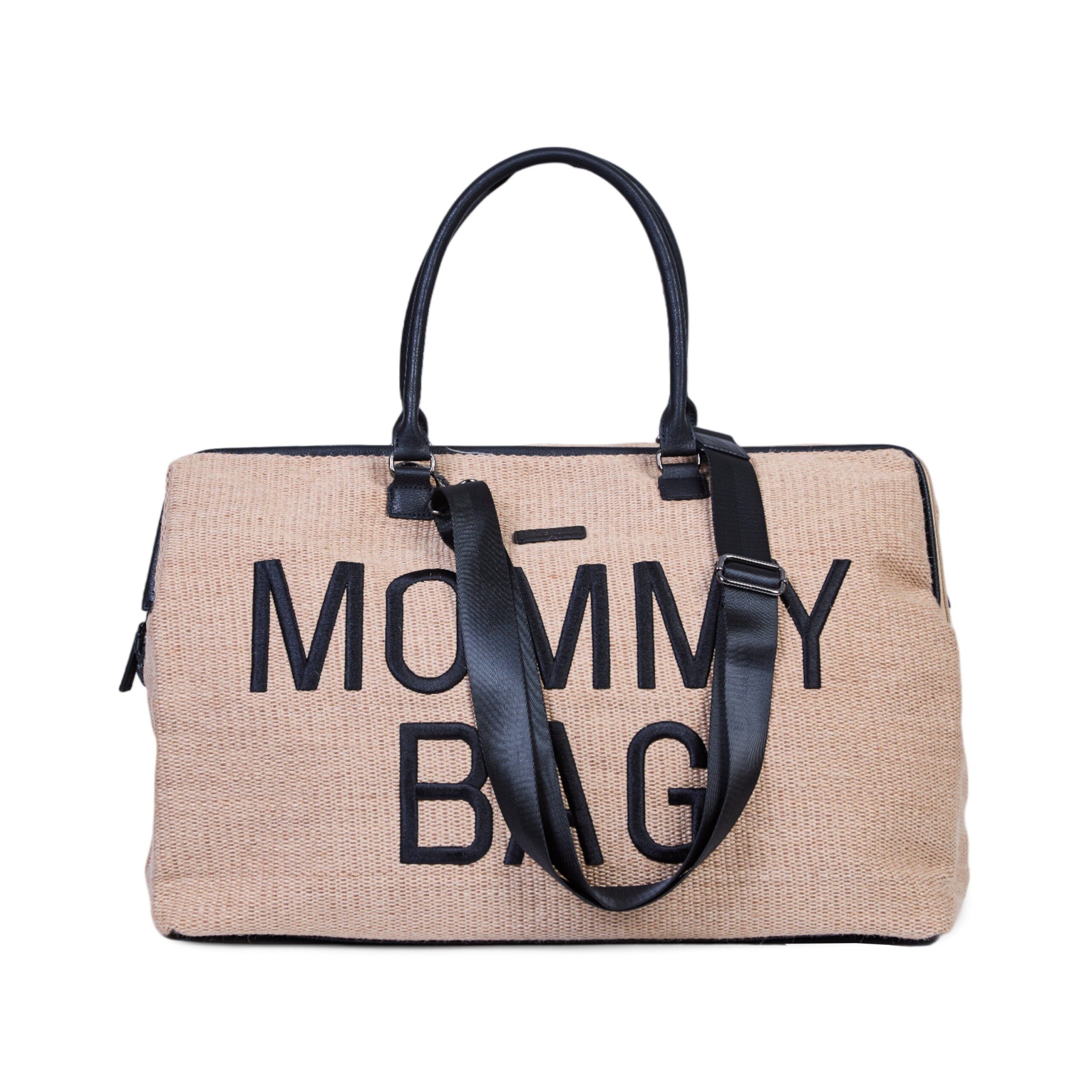Borsa Fasciatoio per la Mamma Mommy Bag Raffia Childhome - immagine 3